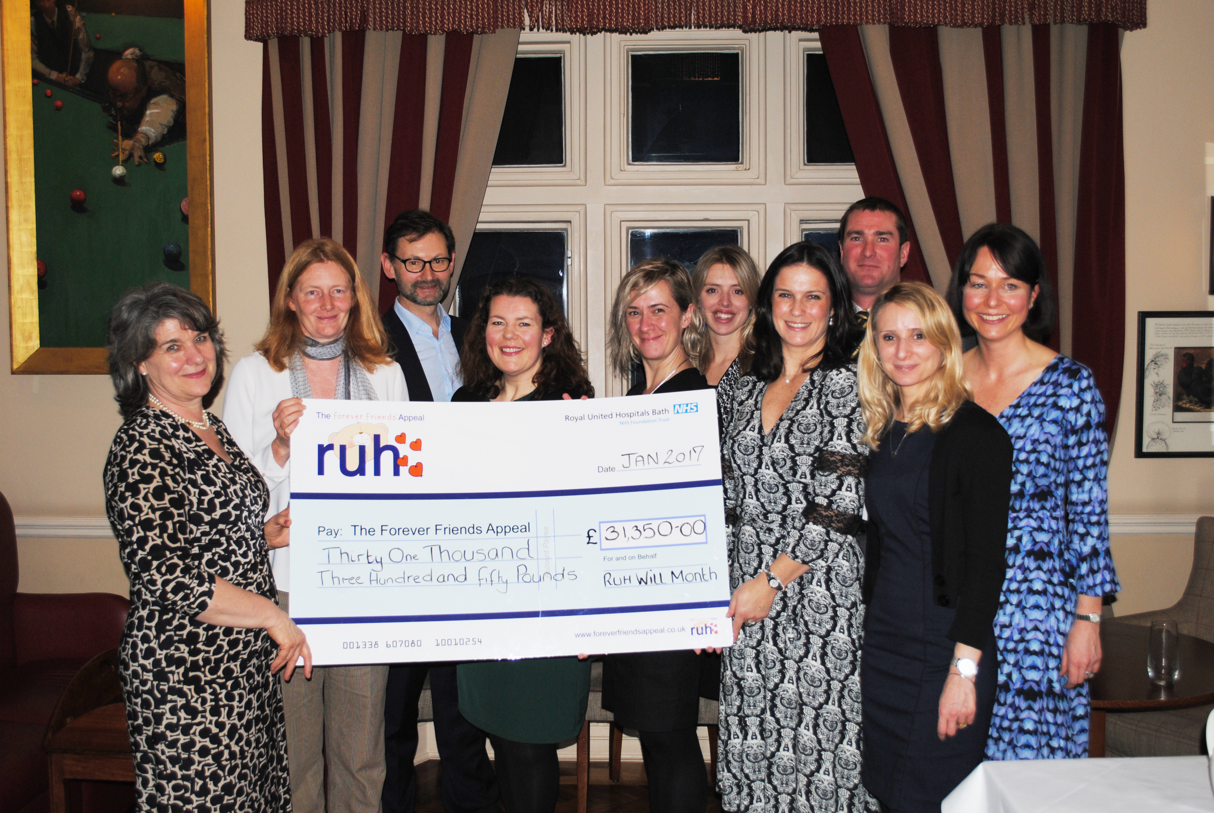 Local Solicitors raise £31,500 for the RUH Make a Will Month September
